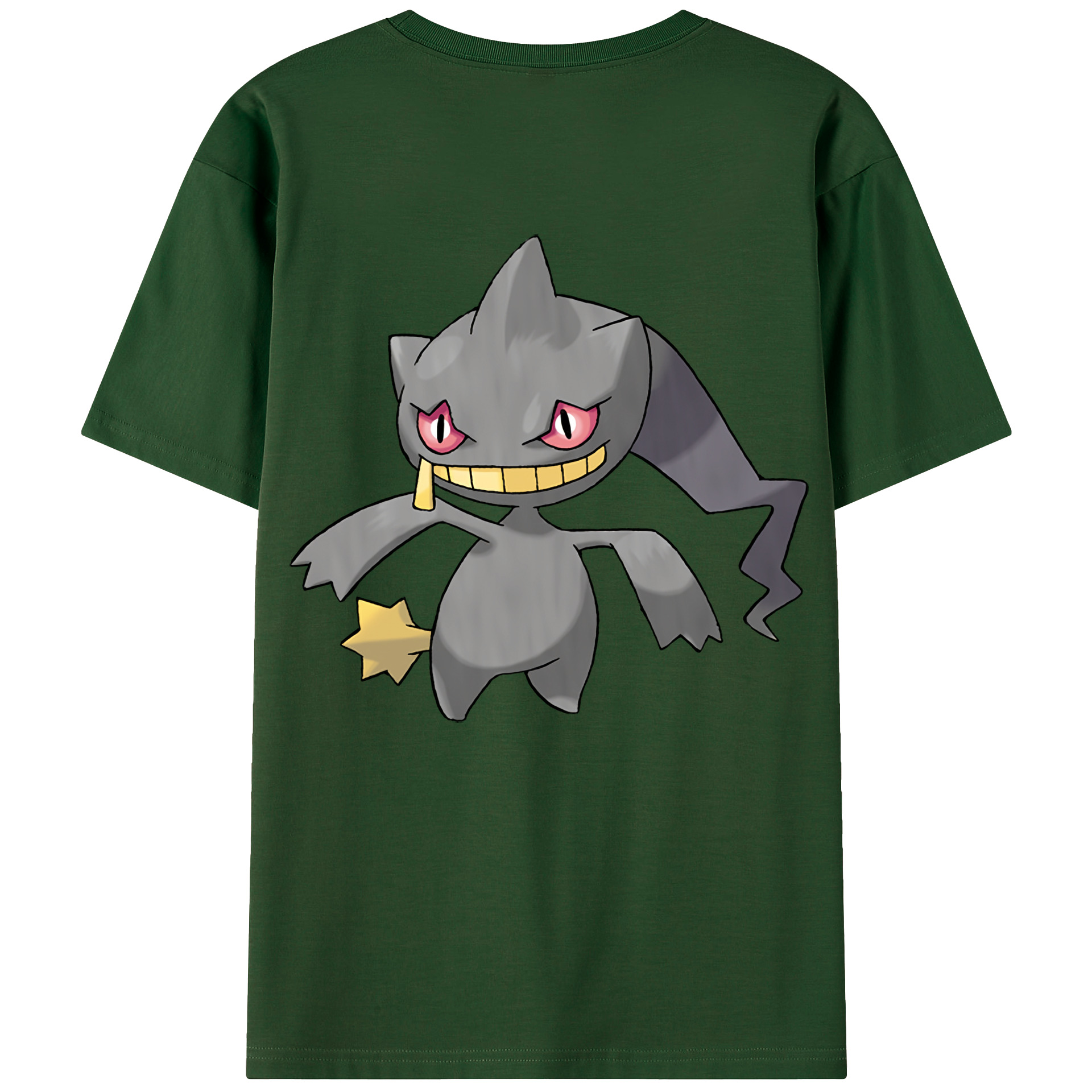 （画像用） ポケットモンスター Pokémon 綿100％半袖Tシャツ（背面プリント）